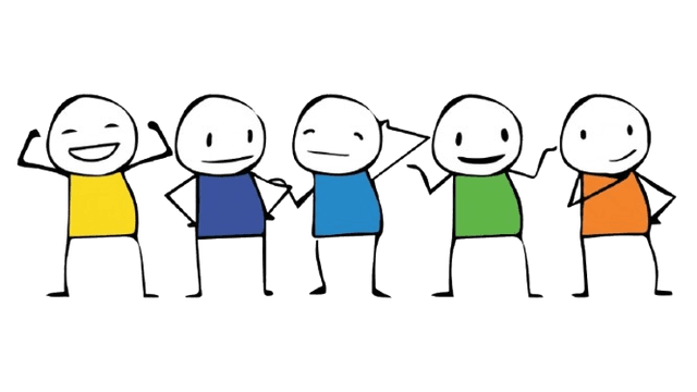 Stick people decoration